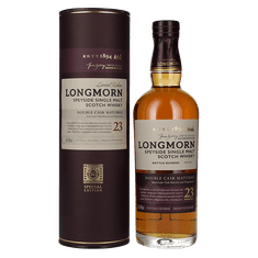 Longmorn Škotski whisky 23y Double cask + GB 0,7 l