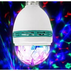 OEM LED Disco Mini Party vrtljiva žarnica E27 LBMPL