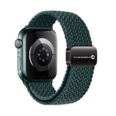 FORCELL FORCELL F-DESIGN FA02 magnetni najlonski trak za APPLE Watch 38 / 40 / 41 mm temno zelen