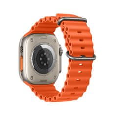 FORCELL FORCELL F-DESIGN FA12 trak za APPLE Watch 38 / 40 / 41 mm oranžna