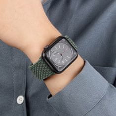 FORCELL FORCELL F-DESIGN FA02 magnetni najlonski trak za APPLE Watch 38 / 40 / 41 mm olivno zelena