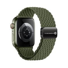 FORCELL FORCELL F-DESIGN FA02 magnetni najlonski trak za APPLE Watch 38 / 40 / 41 mm temno olivno zelena