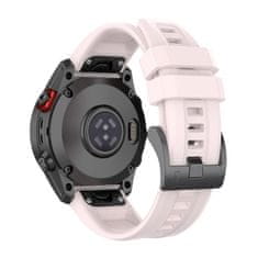 OEM Silikonski trak za GARMIN FENIX 3 / 3HR / 5X / 6X / 6X Pro / 7X / 7X Pro roza (3)