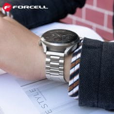 FORCELL FORCELL F-DESIGN FS06 trak za SAMSUNG Watch 20 mm srebrn