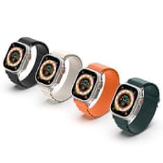 Dux Ducis DUX DUCIS GS najlonski trak za Apple Watch 42 / 44 / 45 / 49 mm oranžne barve