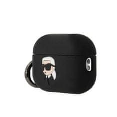 Karl Lagerfeld KARL LAGERFELD etui za APPLE Airpods 2 KLAP2RUNIKK (3D Sil NFT Karl) black