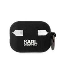 Karl Lagerfeld KARL LAGERFELD etui za APPLE Airpods 2 KLAP2RUNIKK (3D Sil NFT Karl) black