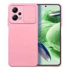 OEM SLIDE etui za XIAOMI Redmi Note 12 5G svetlo roza