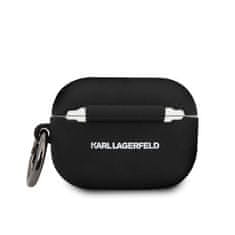 Karl Lagerfeld KARL LAGERFELD etui za slušalke APPLE Airpods Pro KLACAPSILGLBK black