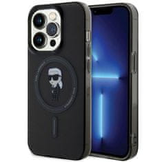 Karl Lagerfeld KARL LAGERFELD etui za IPHONE 15 Pro KLHMP15LHFCKNOK (Ikonik + MAG) black