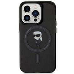 Karl Lagerfeld KARL LAGERFELD etui za IPHONE 15 Pro KLHMP15LHFCKNOK (Ikonik + MAG) black