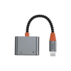 WiWU WiWU - Zvočni adapter LT07 Lightning na Lightning + 3,5 mm