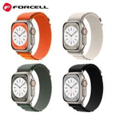 FORCELL FORCELL F-DESIGN FA13 trak za APPLE Watch 38 / 40 / 41 mm oranžna