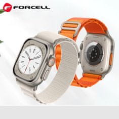 FORCELL FORCELL F-DESIGN FA13 trak za APPLE Watch 38 / 40 / 41 mm oranžna