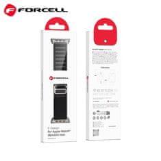 FORCELL FORCELL F-DESIGN FA13 trak za APPLE Watch 42 / 44 / 45 / 49 mm črn