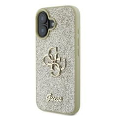 Guess GUESS etui za IPHONE 16 Plus GUHCP16MHG4SGD (Fixed Glitter Big 4G) zlata