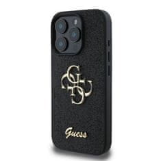 Guess GUESS etui za IPHONE 16 Pro GUHCP16LHG4SGK (Fixed Glitter Big 4G) črn