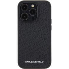 Karl Lagerfeld KARL LAGERFELD etui za IPHONE 15 Pro KLHCP15LPQKPMK (Quilted Pattern) black