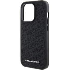 Karl Lagerfeld KARL LAGERFELD etui za IPHONE 15 Pro KLHCP15LPQKPMK (Quilted Pattern) black