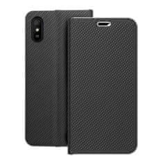 OEM LUNA Book Carbon etui za XIAOMI Redmi 9AT / Redmi 9A, črno