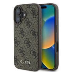 Guess GUESS etui za IPHONE 16 Plus GUHCP16MG4GFBR (PU 4G Classic) rjav