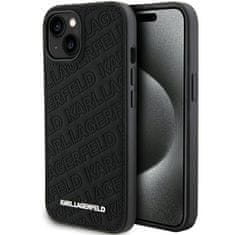 Karl Lagerfeld KARL LAGERFELD etui za IPHONE 15 KLHCP15SPQKPMK (Quilted Pattern) black