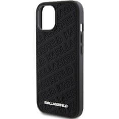 Karl Lagerfeld KARL LAGERFELD etui za IPHONE 15 KLHCP15SPQKPMK (Quilted Pattern) black