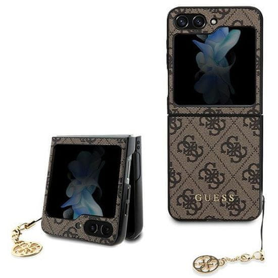 Guess GUESS etui za SAMSUNG Flip 5 GUHCZF5GF4GBR (4G Charm) rjav