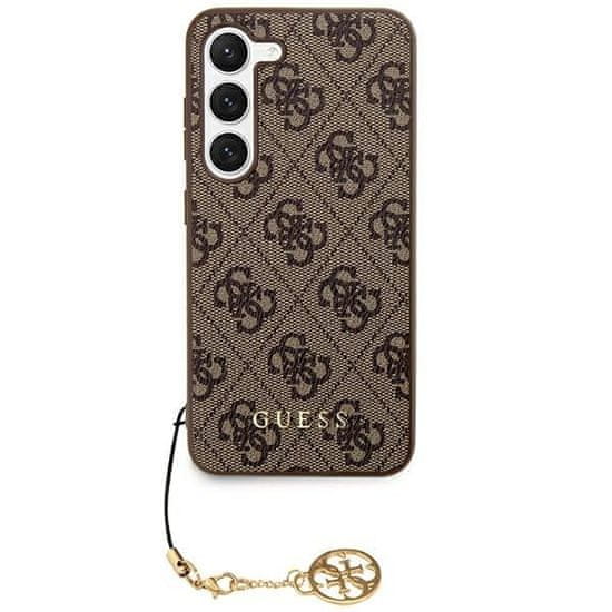 Guess GUESS etui za SAMSUNG S24 Ultra GUHCS24LGF4GBR (4G Charm) rjav