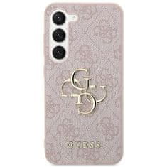 Guess GUESS etui za SAMSUNG S24 GUHCS24S4GMGPI (usnje 4G kovinski logotip) roza