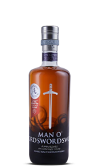 man-o-sword Škotski whisky Man O'Words Founder's Selection STR Burgundy Red Wine Cask Single Malt PEATED 0,7 l