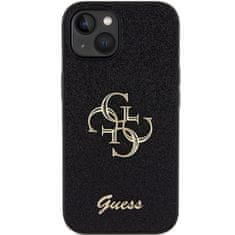 Guess GUESS etui za IPHONE 15 GUHCP15SHG4SGK (Fixed Glitter Big 4G) black