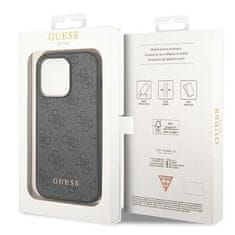 Guess GUESS etui za IPHONE 14 Pro Max GUHCP14XG4GFGR (4G Gold Logo) siv