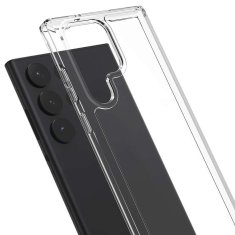 Miramarket FlexAir Hybridni zaščitni ovitek za telefon Samsung Galaxy S23 Ultra Clear Case transparenten