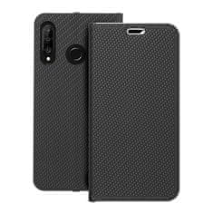 OEM LUNA Book Carbon etui za HUAWEI P30 Lite black