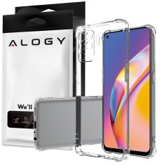 Miramarket ŠokProof Alogy oklepni etui za Oppo Reno 5 Lite/ A94 4G/ F19 Pro Transparent