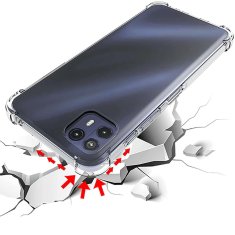 Miramarket ŠokProof Alogy oklepni etui za Motorola Moto G50 5G Saipan Transparent