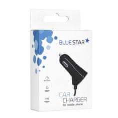 Blue Star BLUE STAR Avtomobilski polnilec 3A USB A s kablom tipa C, črn