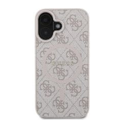 Guess GUESS etui za IPHONE 16 Pro Max združljiv z MagSafe GUHMP16XG4GFRK (PU 4G Ring Classic Logo) črn