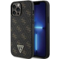 Guess GUESS etui za IPHONE 14 Pro GUHCP14LPG4GPK (4G Triangle Metal Logo) črn