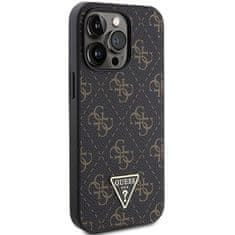 Guess GUESS etui za IPHONE 14 Pro GUHCP14LPG4GPK (4G Triangle Metal Logo) črn