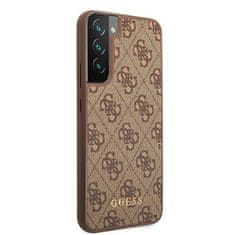 Guess GUESS etui za SAMSUNG S22 GUHCS22SG4GFBR (4G Metal Gold Logo) rjav