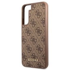 Guess GUESS etui za SAMSUNG S22 GUHCS22SG4GFBR (4G Metal Gold Logo) rjav