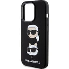 Karl Lagerfeld KARL LAGERFELD etui za IPHONE 15 Pro KLHCP15LSDHKCNK (Silikon KC) črn