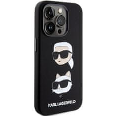 Karl Lagerfeld KARL LAGERFELD etui za IPHONE 15 Pro KLHCP15LSDHKCNK (Silikon KC) črn