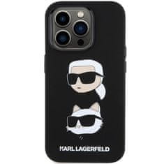 Karl Lagerfeld KARL LAGERFELD etui za IPHONE 15 Pro KLHCP15LSDHKCNK (Silikon KC) črn