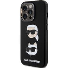 Karl Lagerfeld KARL LAGERFELD etui za IPHONE 15 Pro KLHCP15LSDHKCNK (Silikon KC) črn