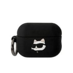 Karl Lagerfeld KARL LAGERFELD etui za APPLE Airpods 2 KLAP2RUNCHK (3D Sil NFT Choupette) black