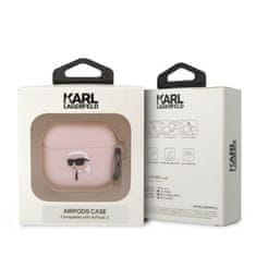 Karl Lagerfeld KARL LAGERFELD etui za APPLE Airpods 3 KLA3RUNIKP (3D Sil NFT Karl) roza