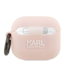 Karl Lagerfeld KARL LAGERFELD etui za APPLE Airpods 3 KLA3RUNIKP (3D Sil NFT Karl) roza